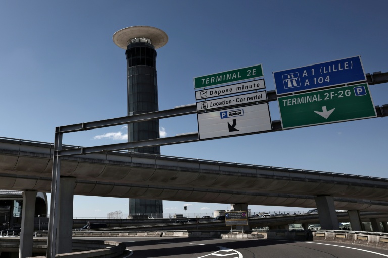 La tour de contrôle de l’aéroport de Roissy-Charles-de-Gaulle, près de Paris, le 3 juillet 2025