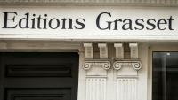 Les éditions Grasset à Paris, le 16 avril 2026
