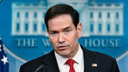 Le secrétaire d'Etat américain Marco Rubio à la Maison Blanche, à Washington, le 5 mai 2026