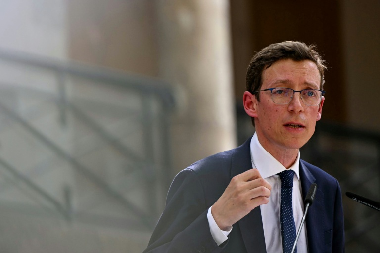 Le ministre de l'Education nationale, Edouard Geffray, le 25 août 2026 à Paris