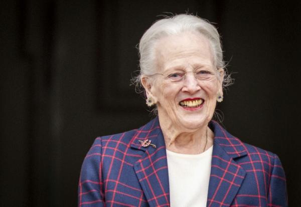La reine Margrethe de Danemark au palais de Fredensborg, le 16 avril 2026