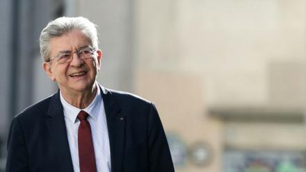Le candidat LFI à la présidentielle Jean-Luc Mélenchon, le 23 septembre 2026 à Paris