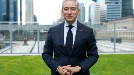 Le ministre des Finances canadien François-Philippe Champagne, à Toronto, au Canada, le 14 septembre 2026