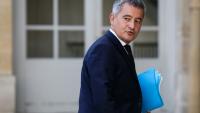 Le ministre de la Justice, Gérald Darmanin, arrive à l'hôtel Matignon, à Paris, le 22 juin 2026