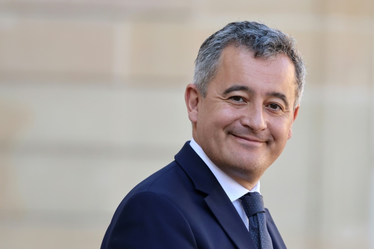 Le ministre de la Justice Gérald Darmanin le 25 février 2026 à l'Elysée, à Paris