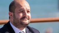 Le maire RN de Fréjus David Rachline, le 28 avril 2022 dans sa ville
