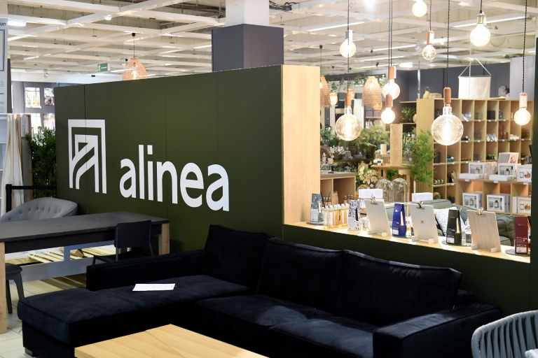 Le magasin Alinea d'Aubagne (Bouches-du-Rhône) en novembre 2020. L'enseigne française d'ameublement de la galaxie Mulliez a été placée jeudi en redressement judiciaire par le tribunal des activités économiques de Marseille, cinq ans après avoir déjà connu le même sort.