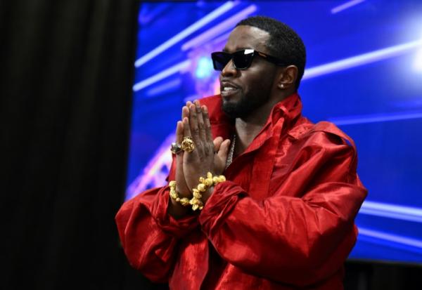Le rappeur et producteur américain Sean Combs, alias P. Diddy, aux MTV Video Music Awards à Newark, le 12 septembre 2023 dans le New Jersey