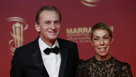 Nicolas Altmayer et Mathilde Favier, au festival international du film de  Marrakech le 29 novembre 2025