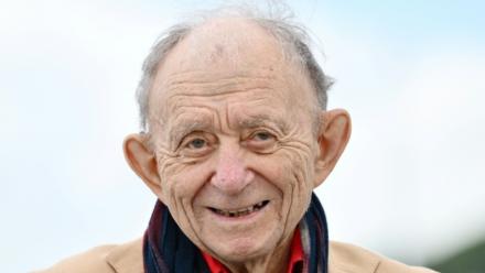 Le documentariste américain Frederick Wiseman au Festival de CAnnes, le 16 mai 2024