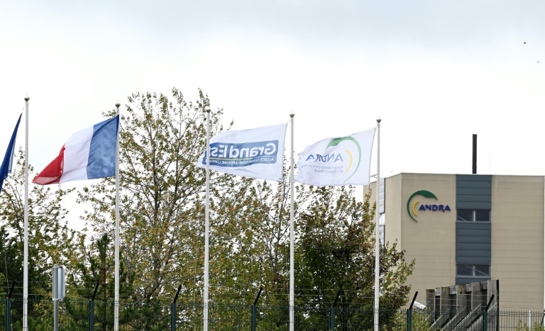 Le site d'enfouissement de déchets nucléaires de Cigeo, exploité par l'Agence nationale de gestion des déchets radioactifs (ANDRA), à Bure, dans le nord-est de la France, le 7 octobre 2020