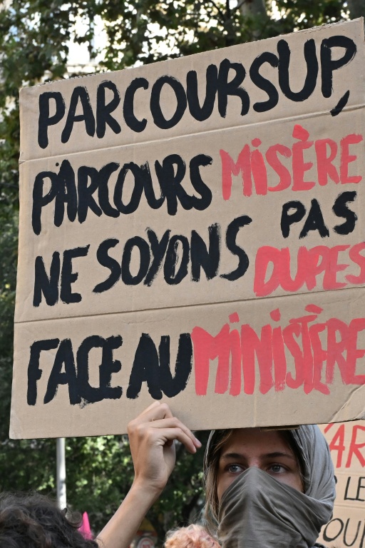 Manifestation de lycéens à Marseille le 6 octobre 2026