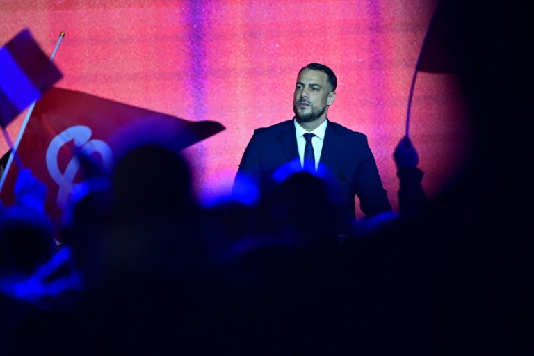 Le candidat La France insoumise (LFI) à la mairie de Marseille, Sébastien Delogu, le 7 mars 2026