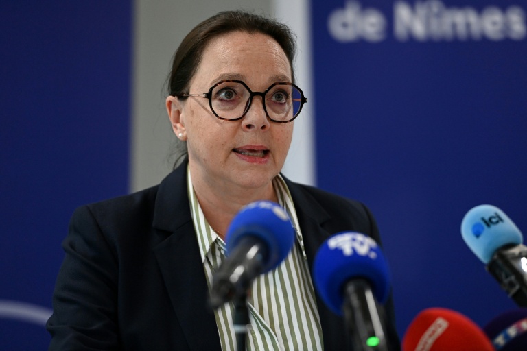 La procureure de Nîmes, Cécile Gensac, le 2 mai 2025 à Nîmes