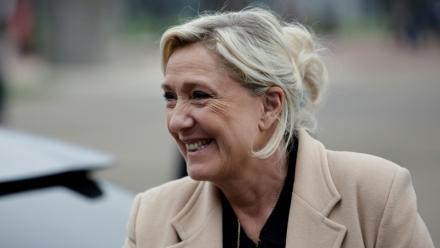 Marine Le Pen à Villepinte en Seine-Saint-Denis le 1er avril 2026