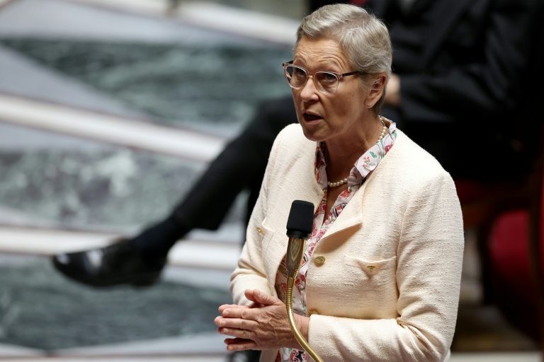 La ministre française déléguée au Numérique Anne Le Hénanff à l'Assemblée nationale à Paris, le 3 juin 2026
