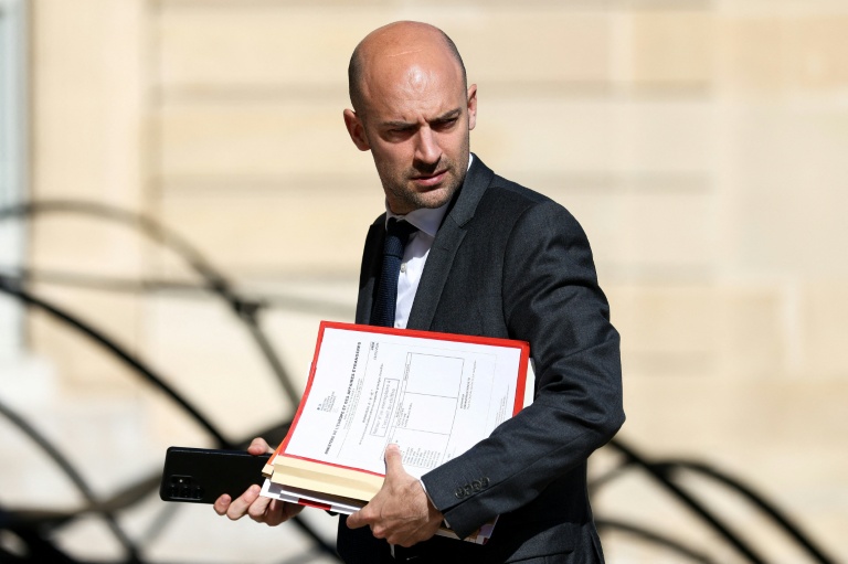Le ministre des Affaires étrangères Jean-Noël Barrot à l'Élysée le 26 mai 2026