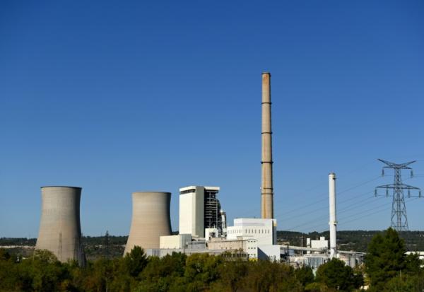 La centrale thermique de Provence, à Gardanne, le 26 octobre 2021