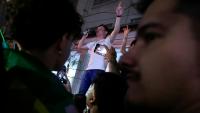 Le député fédéral de Sao Paulo Lucas Pavanato durant un meeting de soutien à Flavio Bolsonaro à Sao Paulo, au Brésil, le 14 octobre 2026