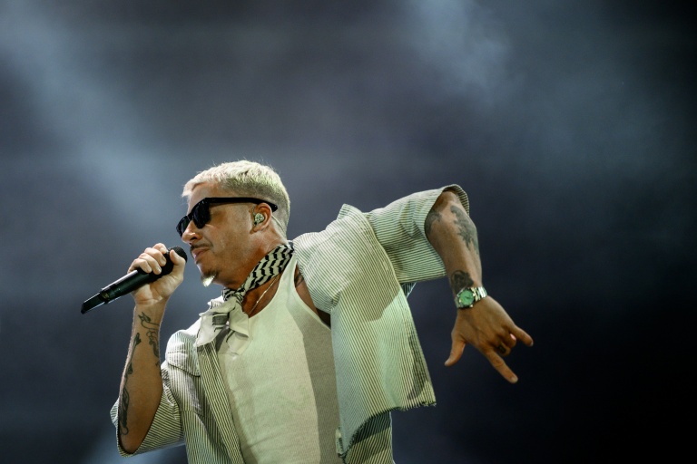 Macklemore lors du Goldencoast Rap Festival à Corcelles-les-Monts, près de Dijon, le 30 août 2026