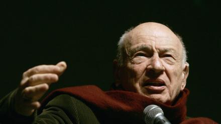 Le philosophe et sociologue français Edgar Morin, le 6 décembre 2007 à Mexico