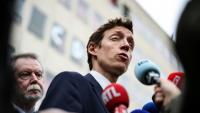 Edouard Geffray en déplacement dans un lycée de Cachan, vendredi 9 octobre