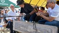 Le maire du Havre et candidat Horizons à la présidentielle, Edouard Philippe, lors d'une visite au festival Terres de Jim organisé par le syndicat agricole Jeunes agriculteurs (JA), le 12 septembre 2026 à Metz