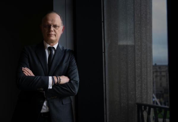 Le patron d'Horizons et candidat déclaré à la présidentielle Edouard Philippe au Havre le 11 décembre 2025