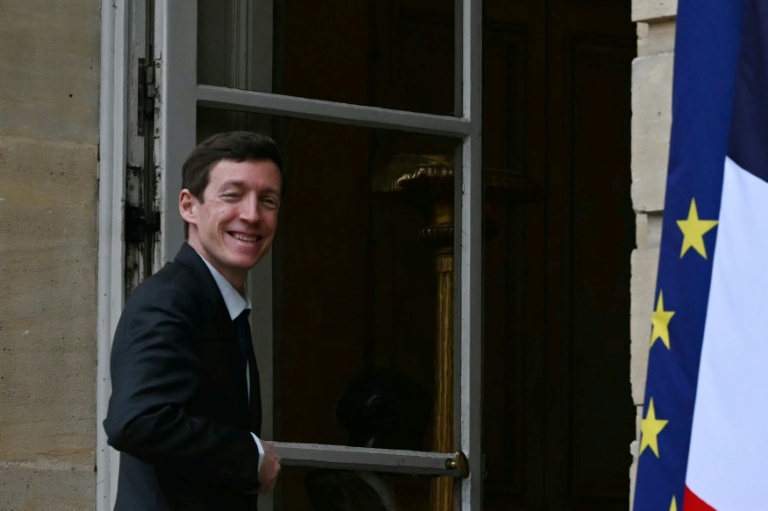 Le ministre de l'Éducation Édouard Geffray arrive à l'hôtel Matignon, le 1er avril 2026 à Paris
