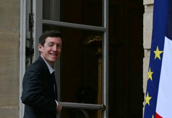 Le ministre de l'Éducation Édouard Geffray arrive à l'hôtel Matignon, le 1er avril 2026 à Paris