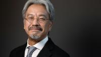Eiji Aonuma, le producteur de la saga de jeux vidéo Zelda, à Paris le 23 octobre 2026