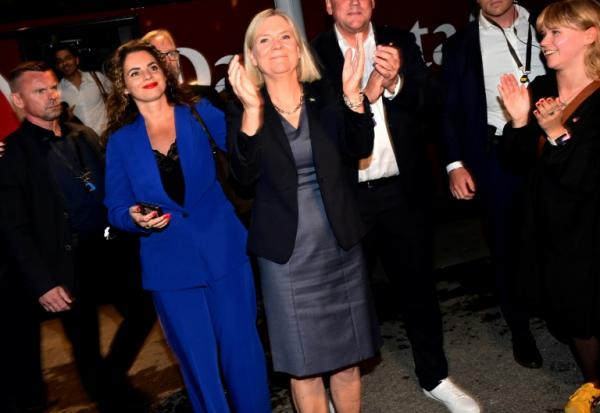 Magdalena Andersson, à Stockholm, le 13 septembre 2026