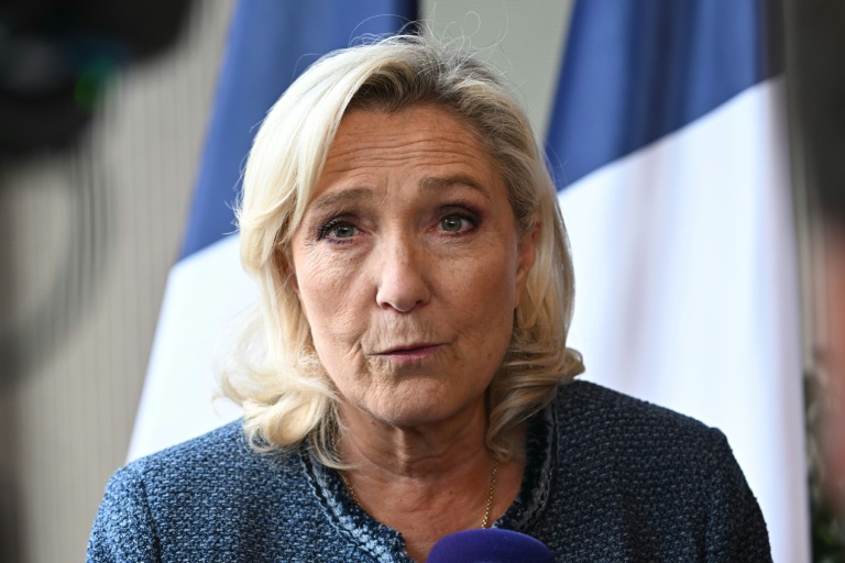 Marine Le Pen à Budapest le 23 mars 2026