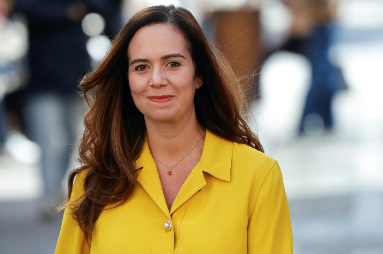 Sarah Knafo, le 15 mars 2026 à Paris