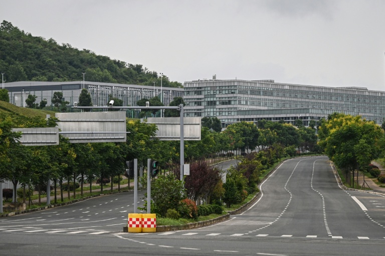 Le centre de données de l'entreprise technologique chinoise Tencent, dans la nouvelle zone de Guian à Guiyang, dans la province du Guizhou, le 24 juillet 2026 dans le sud-ouest de la Chine