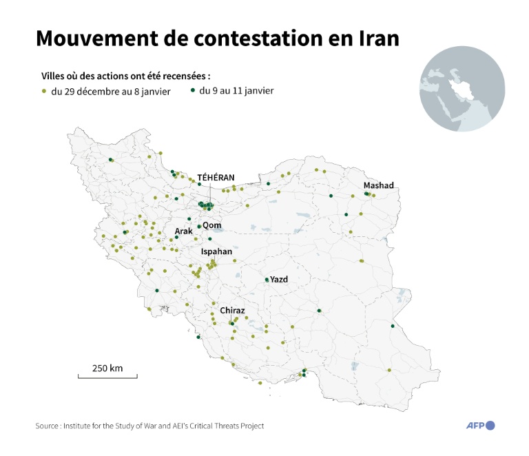 Mouvement de contestation en Iran