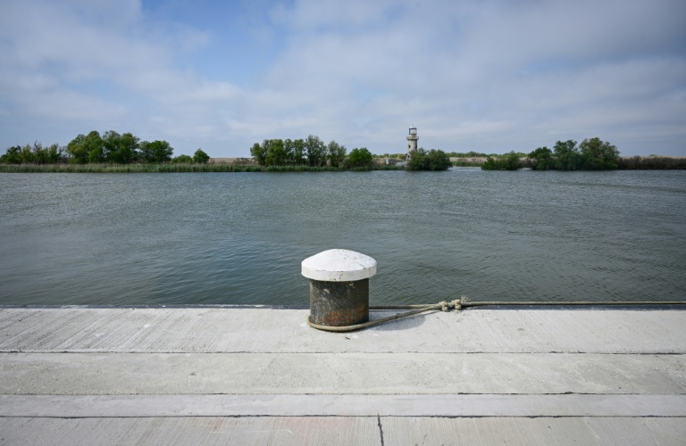Le quai modernisé de Sulina, après trois années de travaux, le 8 mai 2026, en Roumanie