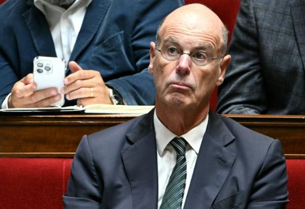 Eric Lombard, alors ministre de l'Economie, à l'Assemblée nationale, le 8 septembre 2025 à Paris