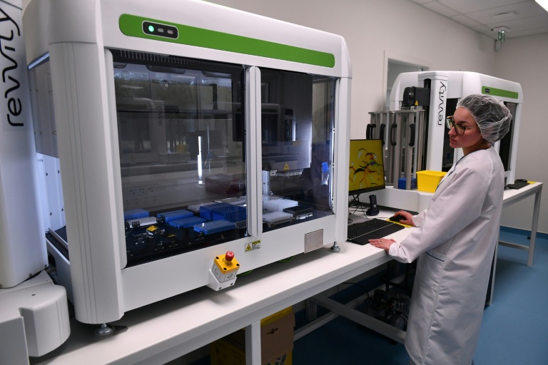 Le laboratoire d'analyse Ziwig à Tercis-les-Bains, dans le département des Landes, le 25 mars 2024