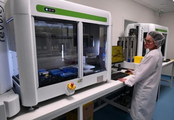 Le laboratoire d'analyse Ziwig à Tercis-les-Bains, dans le département des Landes, le 25 mars 2024