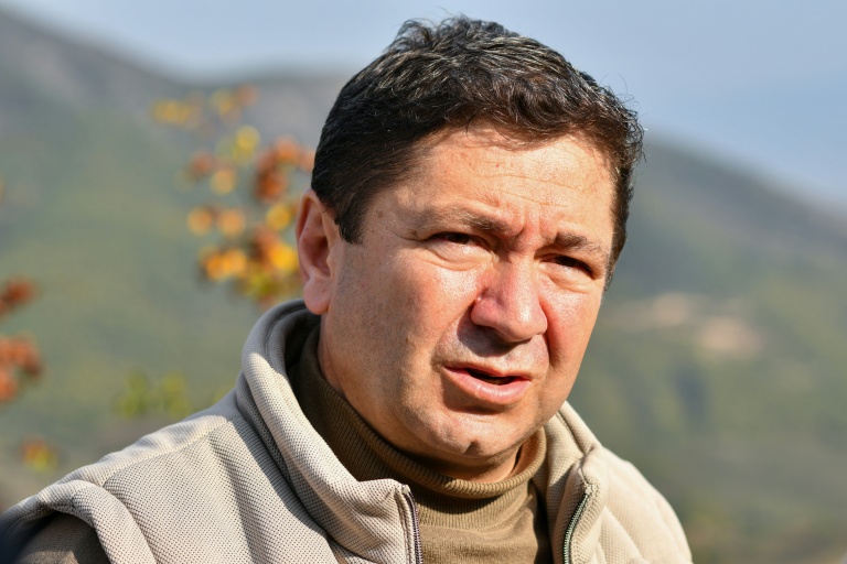 L'expert forestier Ayser Ghazarian près du village de Srashen, dans la réserve naturelle de Shikahogh, en Arménie, le 22 octobre 2026