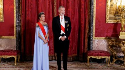 Le roi d'Espagne Felipe VI et la reine Letizia, à Madrid le 29 septembre 2026