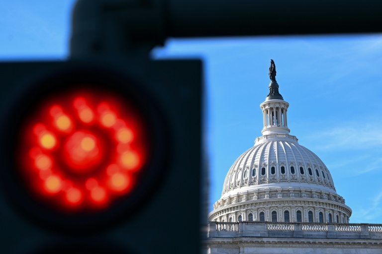 Le dôme du Capitole de Washington, siège du Congrès américain, le 3 cotobre 2025