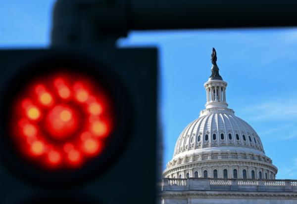Le dôme du Capitole de Washington, siège du Congrès américain, le 3 cotobre 2025