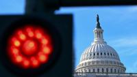 Le dôme du Capitole de Washington, siège du Congrès américain, le 3 cotobre 2025
