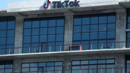Bureaux TikTok, le 23 janvier 2026, à Culver City, en Californie. 