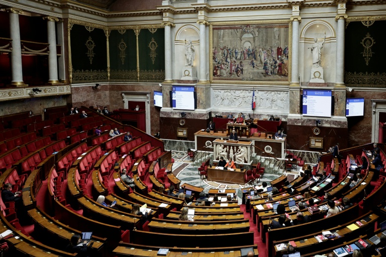 L'Assemblée nationale, le 11 décembre 2025 à Paris
