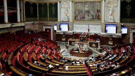 L'Assemblée nationale, le 11 décembre 2025 à Paris
