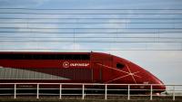 Un train de la compagnie ferroviaire Eurostar à Bruxelles, le 26 août 2025