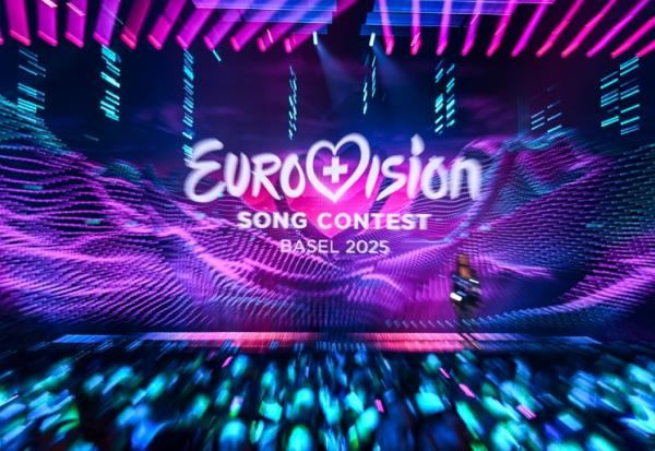 Le concours Eurovision de la Chanson 2025, le 14 mai 2025 à Bâle, en Suisse